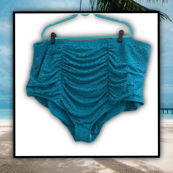💥NEW💥 TORRID High Waist Crochet Swimsuit Bottoms #T681r - Picture 5 of 7